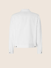 Trucker Jacket In Cotton Bull