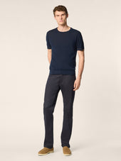Combed Cotton Knit Top