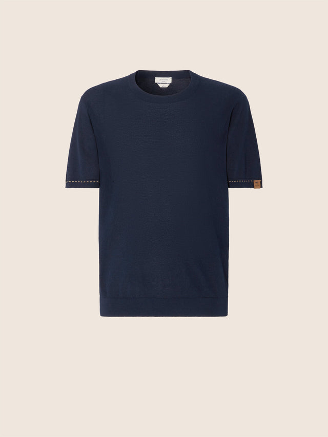 Combed Cotton Knit Top