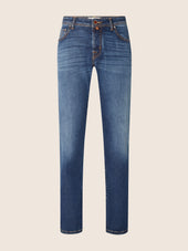 Bard – Stretch Cotton-Silk Jeans