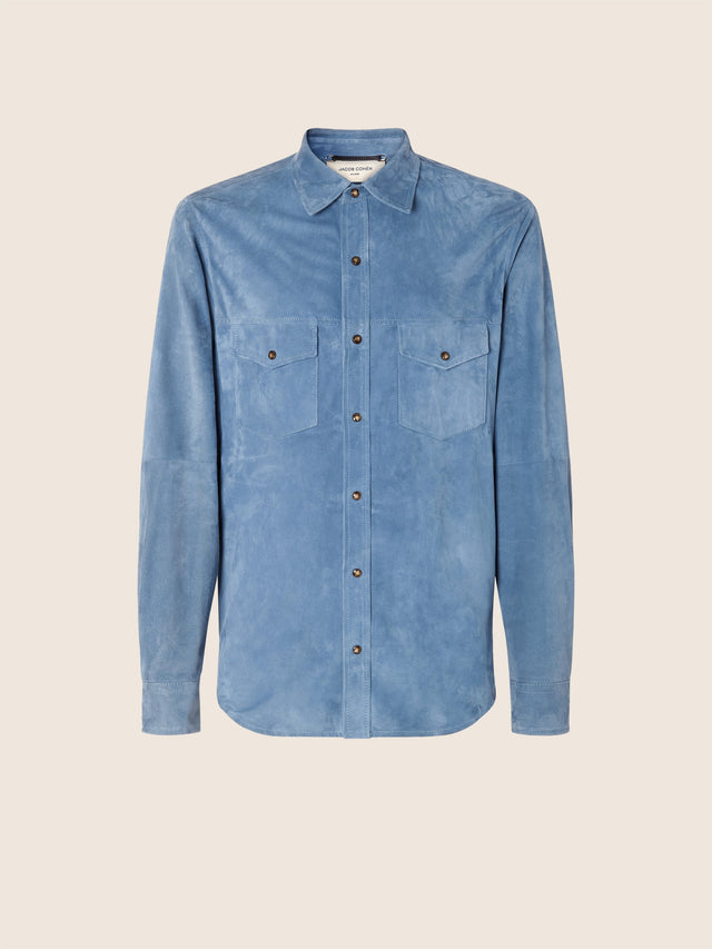 Suede Overshirt