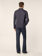 Reversible Sea Island Cotton Overshirt