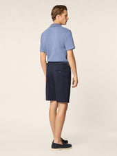 Cotton Silk Jersey Polo