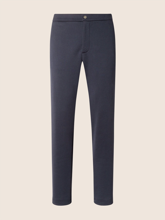 Gray – Pants in Sea Island Cotton Fleece
