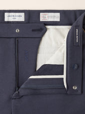 Gray Pants In Sea Island Cotton Fleece