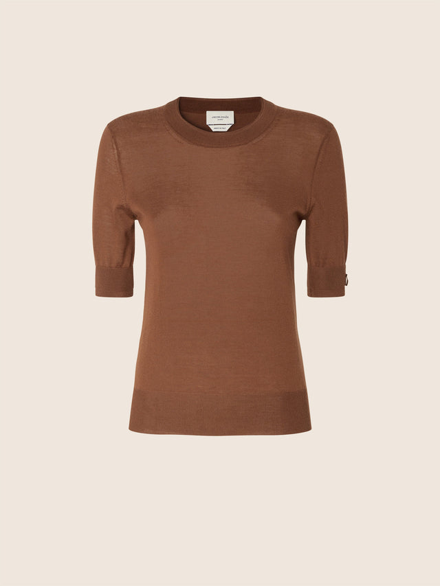 Top in Brushed Cashmere