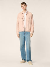 Trucker Jacket In Suede