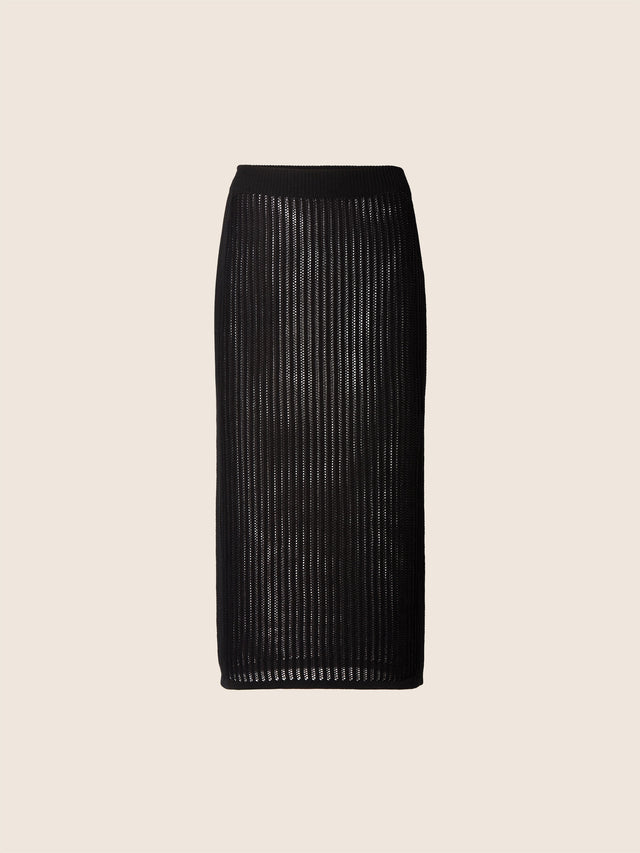 Cotton Knit Skirt