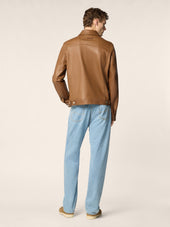 Lambskin Trucker Jacket