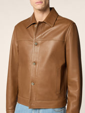 Lambskin Trucker Jacket