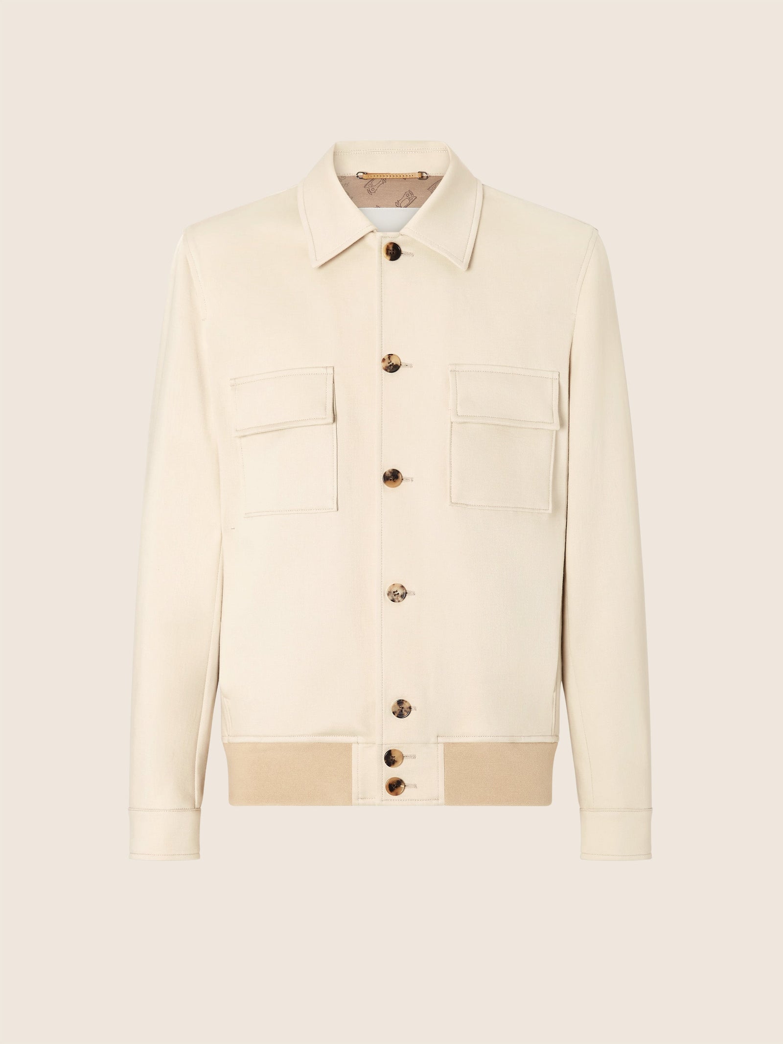 Jacket In Cotton Twill