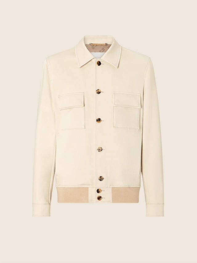 Jacket in Cotton Twill
