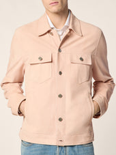 Trucker Jacket In Suede