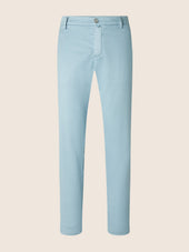 Gray – Cotton and Linen Stretch Gabardine Pants