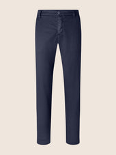 Gray – Pants in Cotton and Linen Stretch Gabardine