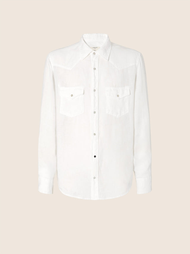 Linen Western Shirt