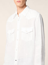 Linen Western Shirt