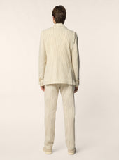 Blazer In Wool Seersucker