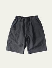 FUJITO Wide Easy Shorts Charcoal,Dark Navy | Directors Web Shop powered by BASE