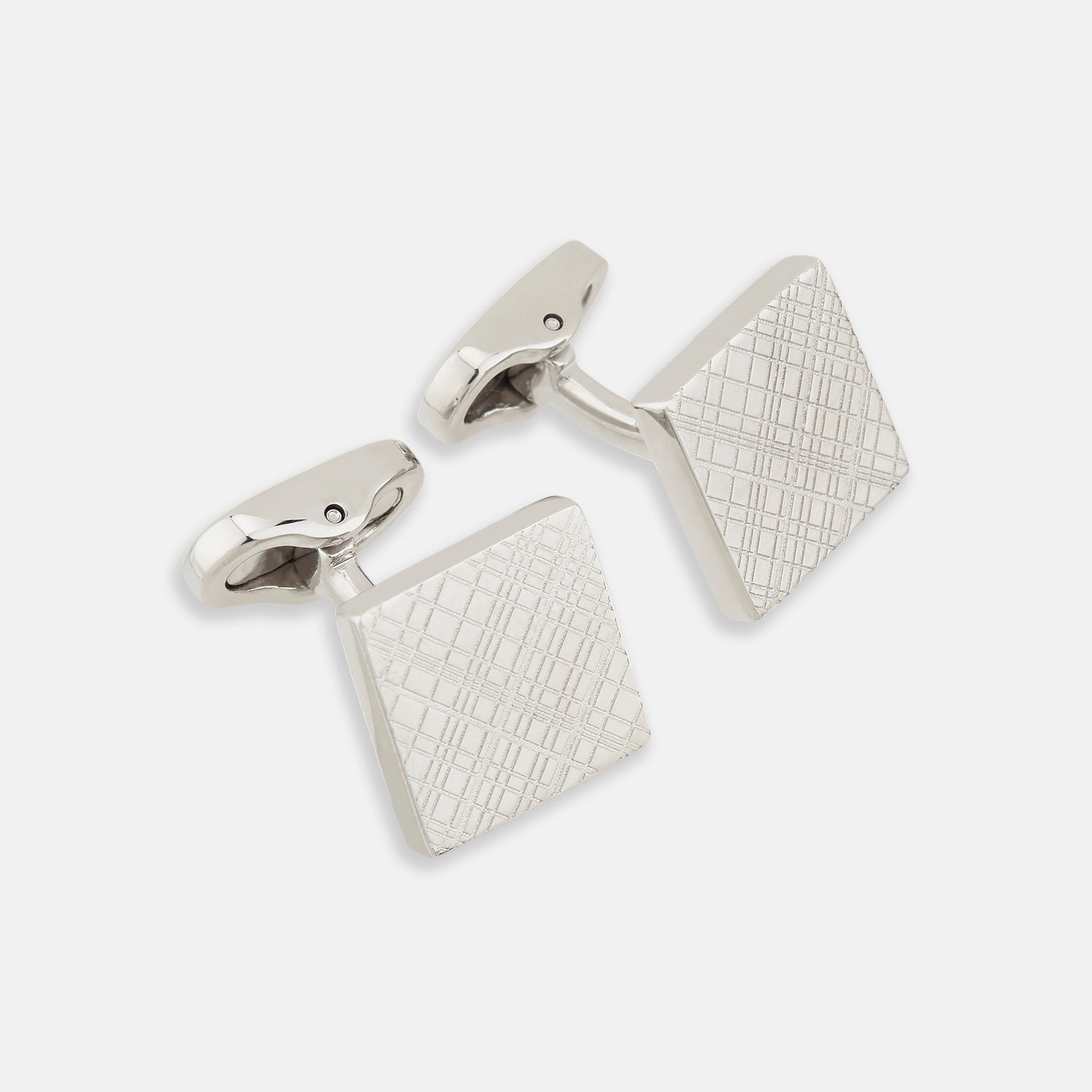 Grid Square Cufflinks