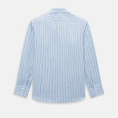 And Navy Multi Stripe Westminster Shirt