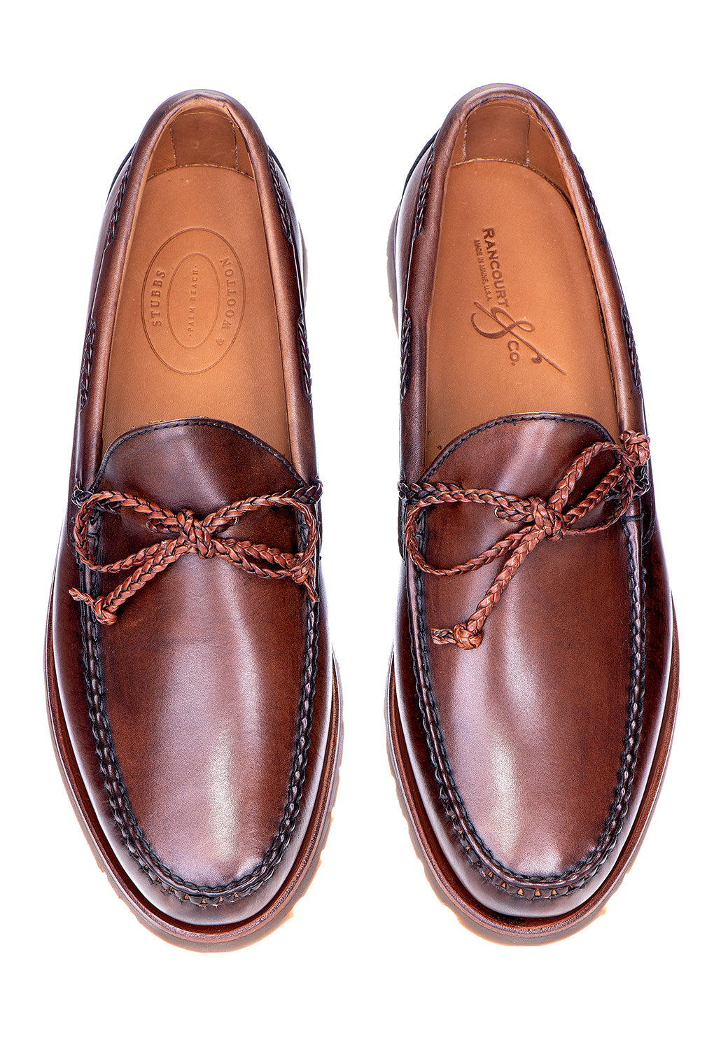 Merritt Brown Boat Shoe (Wide)