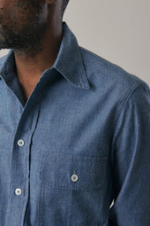 SH25 Utility Shirt - Candy Fleck Chambray