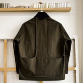 Cotton Herringbone Twill Field Jacket