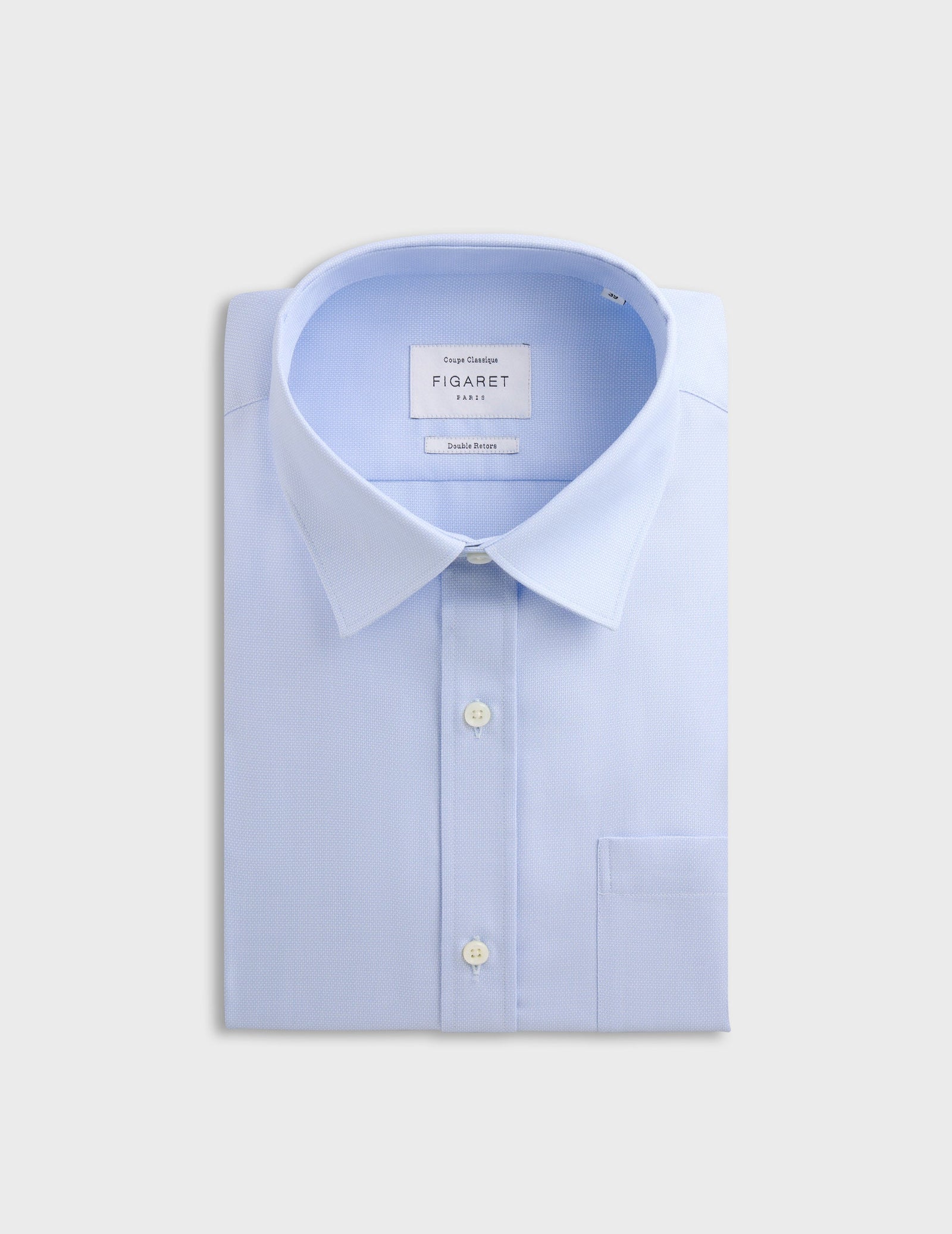 Classic blue shirt