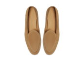 Stride Loafers In Glove Suede With Natural Sole