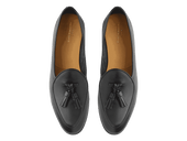 Sagan Rubber Tassel Loafers In Drape Calf