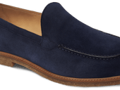 Antibes Loafers In Marina Luxe Suede