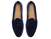 Grand Fenelon Penny Loafers In French Noble Suede