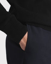 Pull Col V En Laine M Rinos Noir