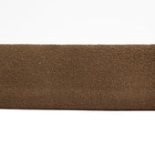 Light Brown Suede Tubo Tubular Dress Belt