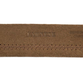 Light Brown Suede Tubo Tubular Dress Belt