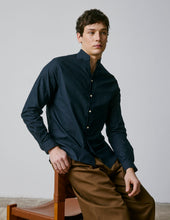 Carl navy shirt