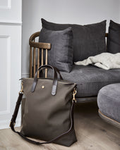 M S Shopper Army Cuoio