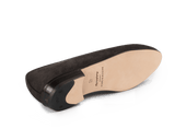 Sagan Classic Loafers In Bark Grey Asteria Suede