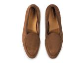Sagan Classic Loafers In Moyen Asteria Suede