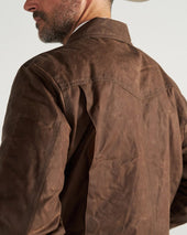 Men's Buckaroo Waxed Canvas Trucker Jacket