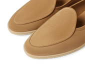 Stride Loafers In Glove Suede With Natural Sole