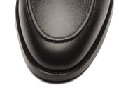 Berkeley Penny Loafers In Dark Brown Hatch Grain Calf