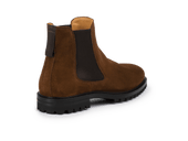 Ribot Boots In Dark Snuff Shield Suede