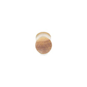 Reversed Mother Of Pearl Day Rustic Cufflinks Textured Surface