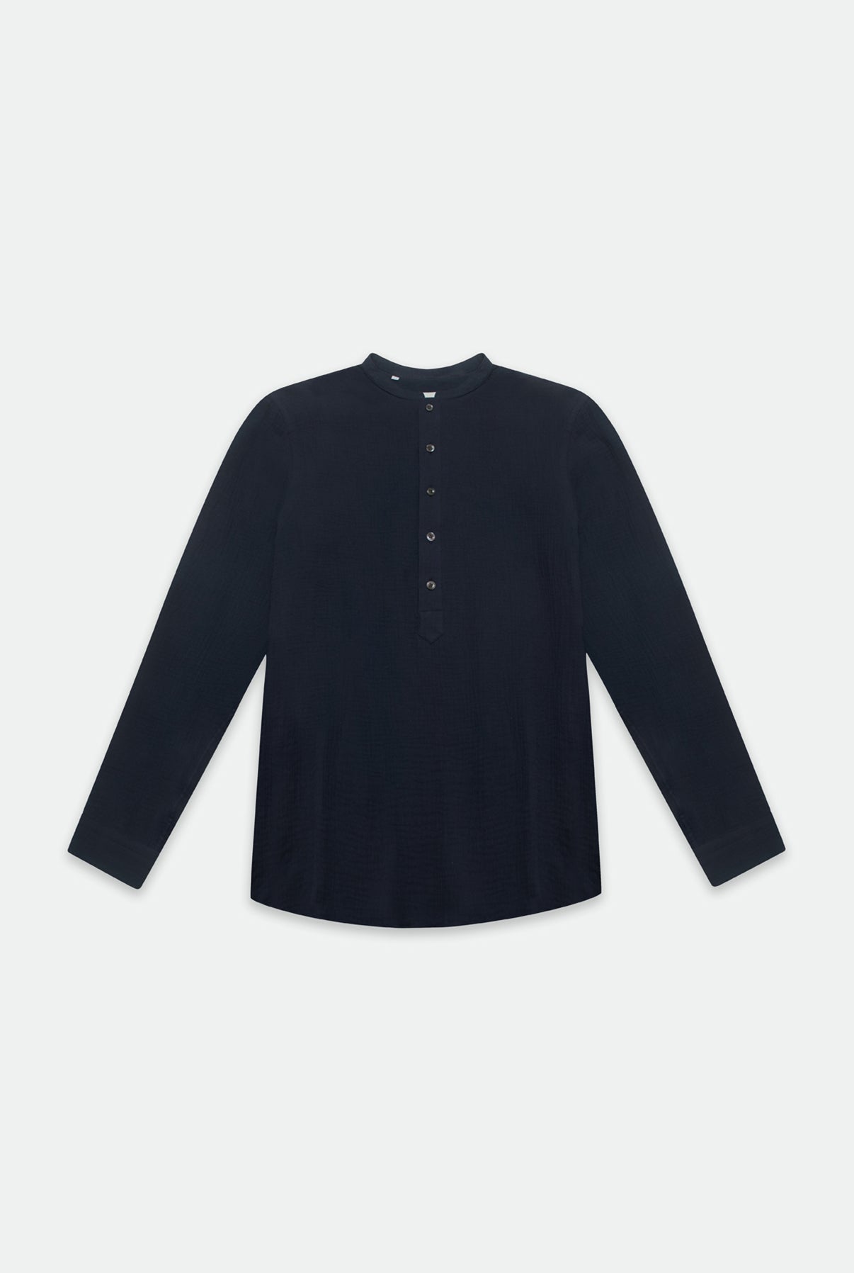 Tyler Gauze Nehru Collar Shirt