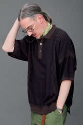 Aotsuyu Knit Polo