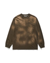 BLEACHED CPO L.S T-SHIRTS / OLIVE