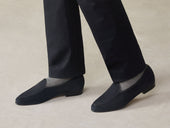 Sagan Classic Loafers In Midnight Asteria Suede
