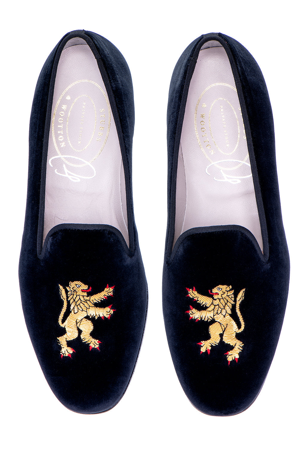 Herald Noir Velvet Slipper (Men)